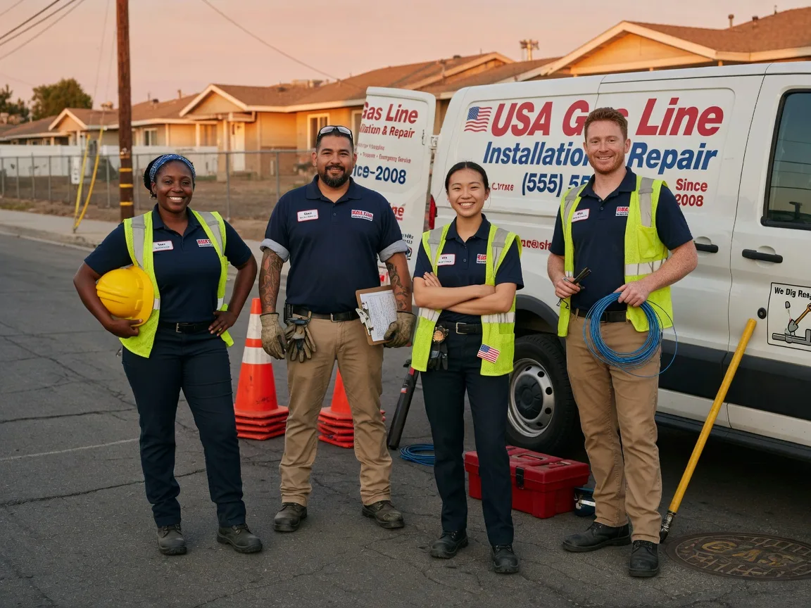 Gas Line Installation company in Nome, ND